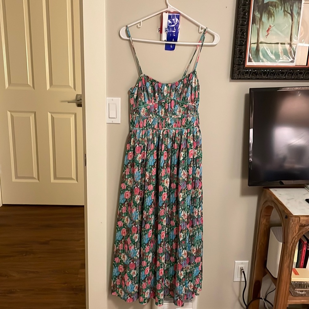 Zara floral dress